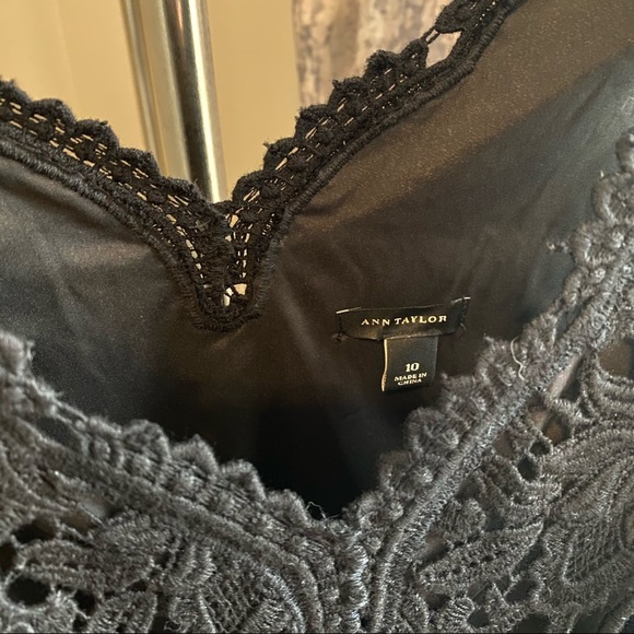 Ann Taylor Lace V-Neck Dress - Picture 4 of 8